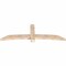 Ekena Millwork Bellingham Smooth Timber Gable Bracket, Douglas Fir, 84"W x 28"H x 3 1/2"D x 5 1/2"F, 8/12 Pitch GBW084X28X0406BEL00SDF - alternate 3